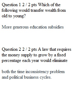 Chapter 18 Quiz